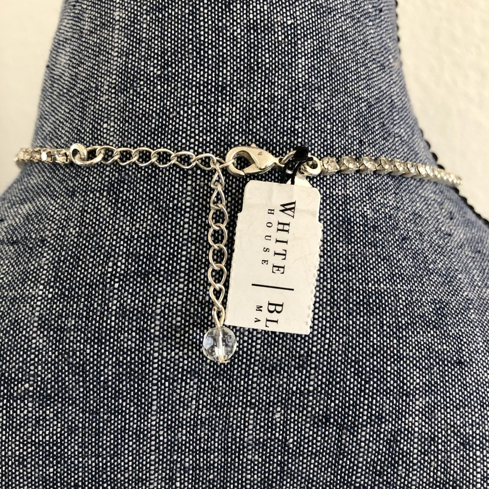 NWT WHBM Rhinestone Necklace - Picture 2 of 4